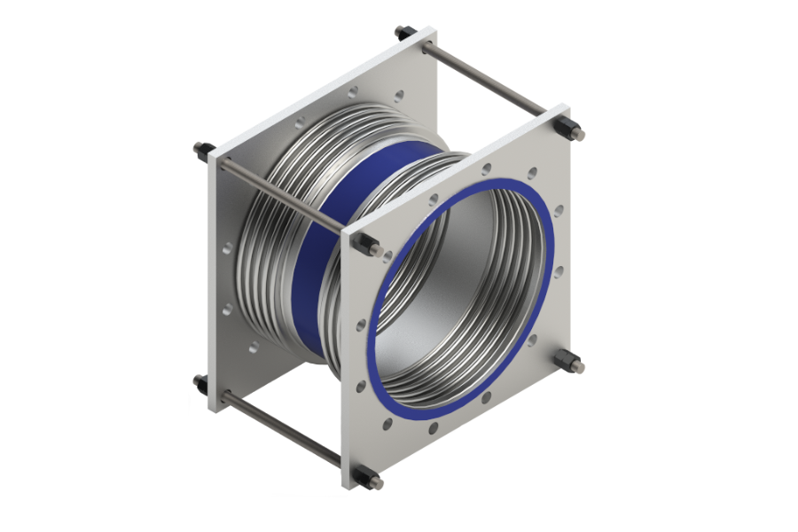 Double Expansion Joint - Flanged Ends - 4 Tie Bar